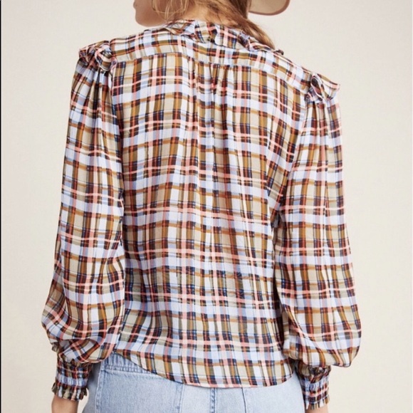 Maeve Laila Ruffled Blouse - Picture 3 of 4